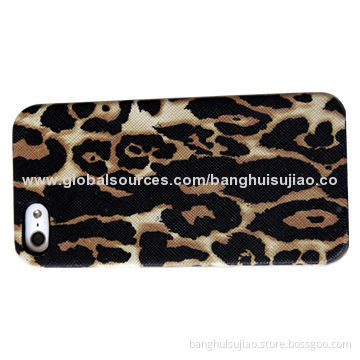 Fashionable Leopard Pattern Mobile Phone Holster for iPhone 5/5S, to Give You Best Protection